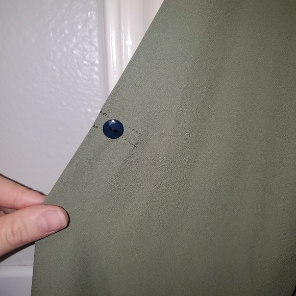 Army Green Target Dress - Picture 2 of 9